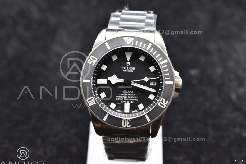 Black Titanium Black 1:1 Bracelet A2824 Dial Pelagos Best Titanium Ceramic on Edition XF 0219